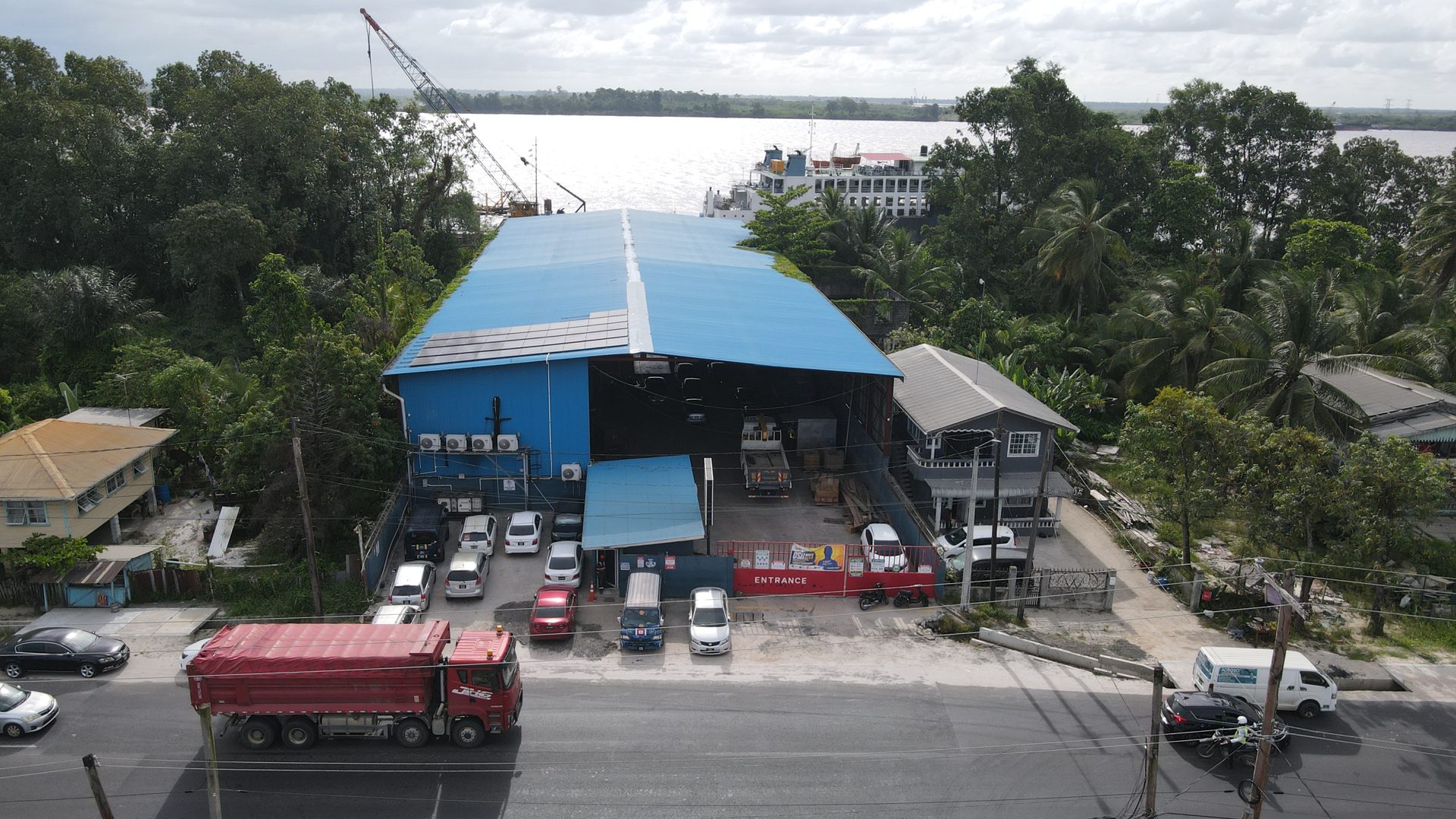 Support Wharf & Shore Base Facility — Demerara River